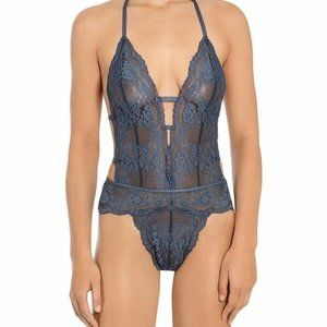 NWT! In Bloom by Jonquil Stretchy Lace Teddy